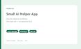 build a small ai helper app for docs or industrial workflows