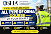 all type of osha courses