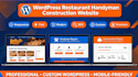 design restaurants website, handyman website, construction website in wordpress