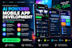 develop a modern ai powered mobile app for ios and android