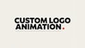 create a unique minimal logo animation and motion graphics