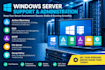 setup and troubleshoot active directory, dns, dhcp, file server