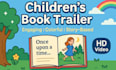 create an engaging childrens book trailer video