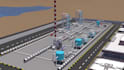 create realistic 3d industrial chemical plant process   engineering animation