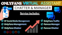 be your expert only fan chatter and virtual assistant onlyfans manager