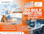 do bulk product listing and post products on alibaba