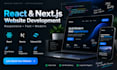 develop responsive react and next js websites