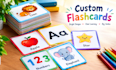 create educational flashcards for kids and learning