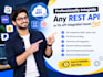 professionally integrate any rest API or fix API integration issues fast