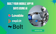 fix or create ai new web app using lovable , replit , bolt ai