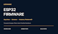 fix and customize esp32 firmware for your sensor project
