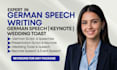 write german speeches keynote speeches wedding toasts and scripts