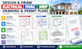 design electrical, hvac, mep drawing and permit plans