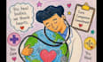 make handwritten projects for classes 2 to 4