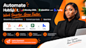 automate hubspot, pipedrive, lofty CRM , monday CRM,