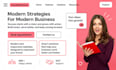 design a clean modern UI UX website or mobile app in figma