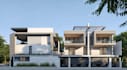 render propose building from site plan,urban planning,3d townhouse visualization