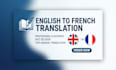 do professional french proofreading and editing