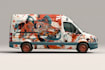 vehicle wrap decal sticler for van wrap