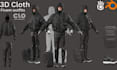 create custom 3d outfits, 3d cloth animation fivem outfits eup packs fivem cloth