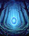 design a magical fantasy book cover