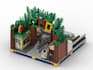 design custom lego moc house architecture using bricklink with instructions file