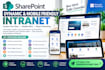 create sharepoint dynamic and mobile friendly intranet