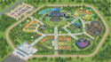 design vector map, event map, festival map and property map