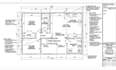 draft basement floor plan remodel permit set utah  US