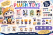 design soft plush toys