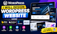 build wordpress website via bricks builder, breakdance, and crocoblock jetengine