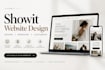 do showit website design showit redesign showit template showit landing page
