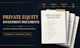 draft professional private equity investment and transaction documents