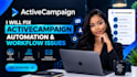 set up activecampaign email automation, email campaigns and sequences