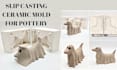 custom slip casting ceramic mold design plaster mold pottery mold silicone mold