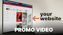 create an app promo, website, saas promo video