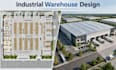 design modern industrial warehouse architecture building construction layout