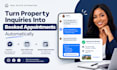 turn property inquiries into booked appointments automatically