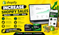 increase shopify sales with conversion focused store optimization
