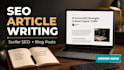 write articles and blog posts optimized with surfer SEO
