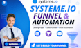 systeme io landing page website