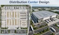 create distribution center architecture logistics facility planning drawings