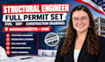 structural engineer full permit set civil engineer mep massachusetts ohio permit