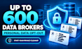 help remove your personal data from 600 data broker websites