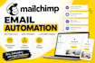 set up mailchimp welcome email automation and sequence