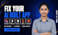 develop ai web and mobile apps using lovable, base44 and replit