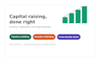 raise capital mergers acquisition corporate development