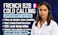 french b2b cold calling démarchage téléphonique, b2b appointment setting