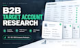 research qualified b2b target accounts