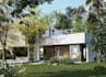 renovate modern house facade design, space planning bedroom, kitchen, dinning